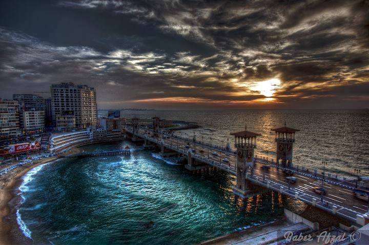 Alexandria by night