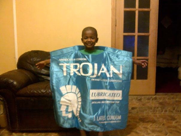 While we don't recommend this costume, we just had to include it.