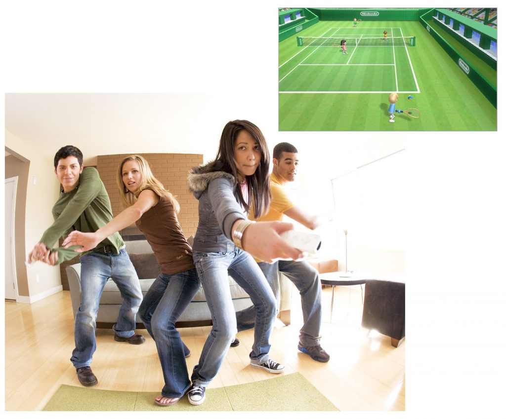 playingWII