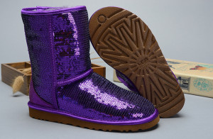 UGG sequins Purple