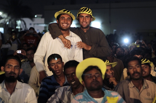 Mideast Emirates Dubai Labor Camp Idol