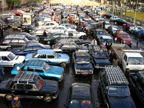 Just blame it on the traffic