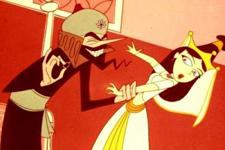 Still from Mr. Magoo's 1001 Arabian Nights, 1959. Makin' us all look bad.