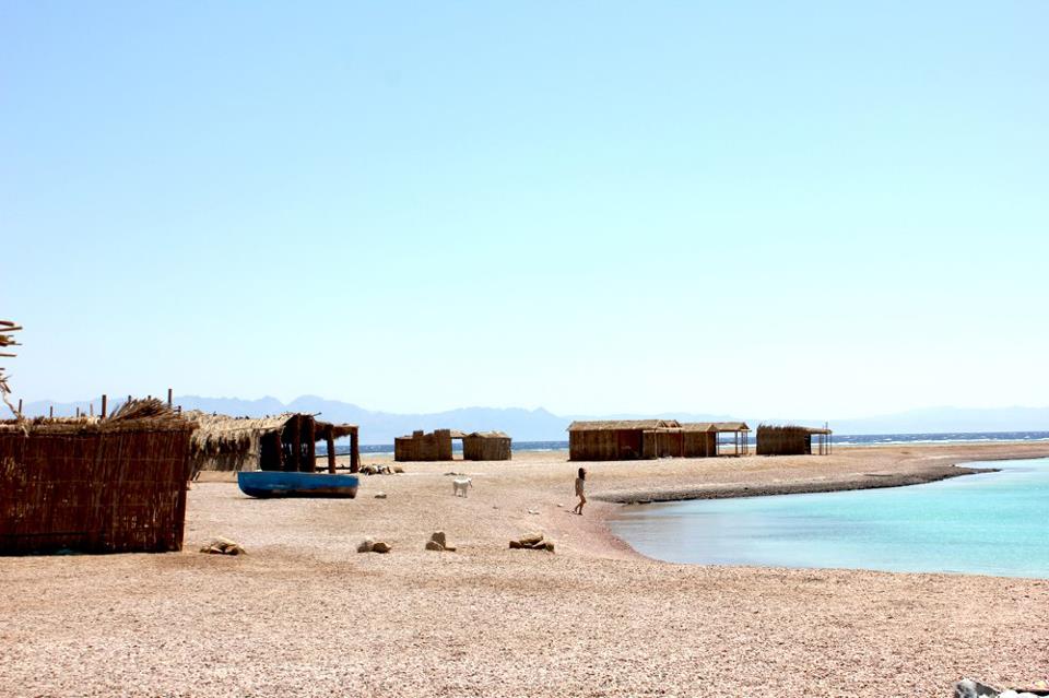Blue Lagoon, between Nuweiba and Dahab, offers unmatched serenity.