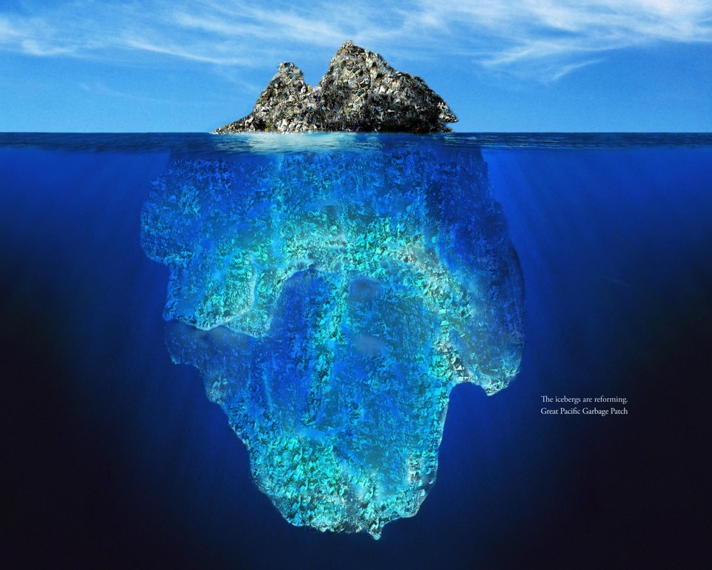 Every single piece of plastic that has ever been made still exists today. Much of that ends up in our waterways and oceans. (Via)