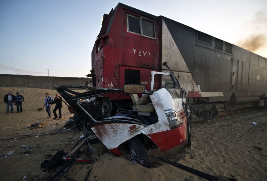 EGYPT-ACCIDENT-TRAIN