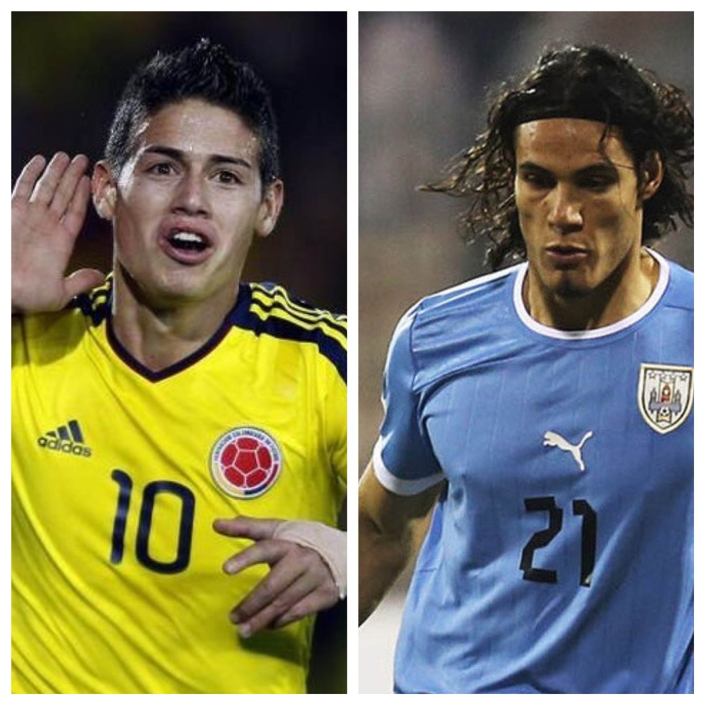 and Cavani (Uruguay)