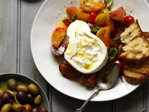 072913-260768-cook-the-book-burrata-with-heirloom-tomatoes
