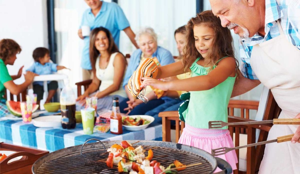 granddaughter-bbq