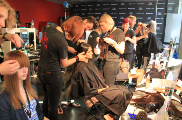 Berlin Fashion Week preparations