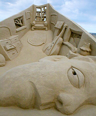 sand art