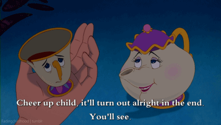 And you also remember why you so desperately had to have the Mrs. Pott and Chip snow mugs at the souvenir booth on your way out.