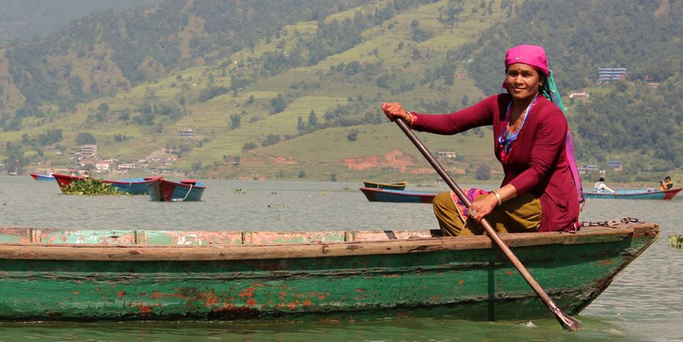 Pehwa Lake, Pokhara, Nepal (Image courtesy of Nesma Hany Aboul Fetouh)