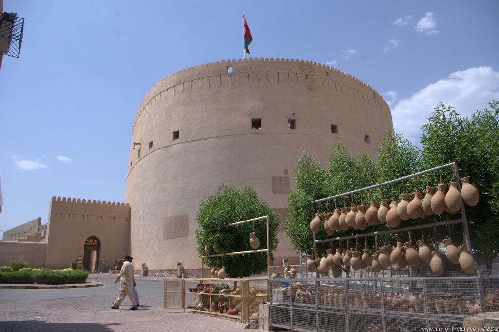 Exterior-of-Nizwa-Fort-Nizwa-Oman