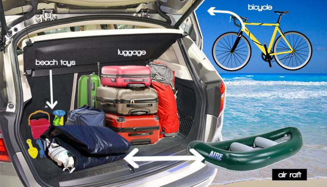 Hands full of luggage? The BMW 2 Series Active Tourer features touchless gesture control.