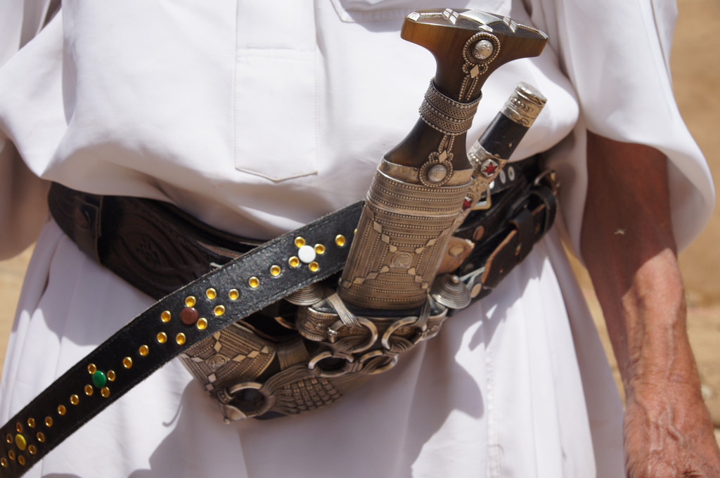 Traditiona Yemeni jambiyah knife (Charles Roffey/flickr)