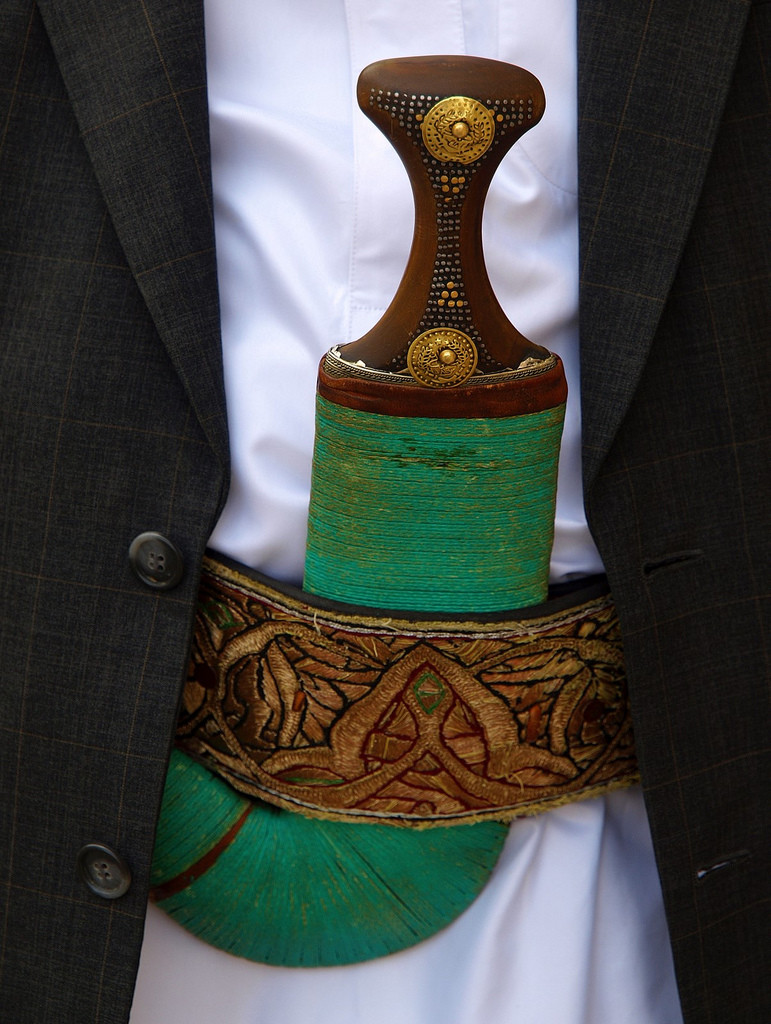Traditional Yemeni jambiyah knife (Martin Sojka/flickr)