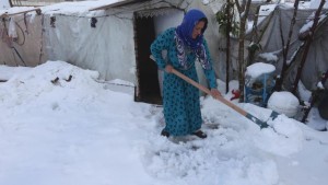 In the fourth winter of the Syrian conflict, thousands of refugees are struggling to stay warm amidst the biting cold and snow.