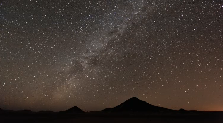 Milky Way Black Desert Egypt