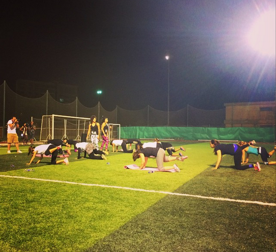 Free Nike Fitness Classes for Women in Cairo