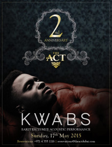 THE ACT 2 ANNIVERSARY-FLYER