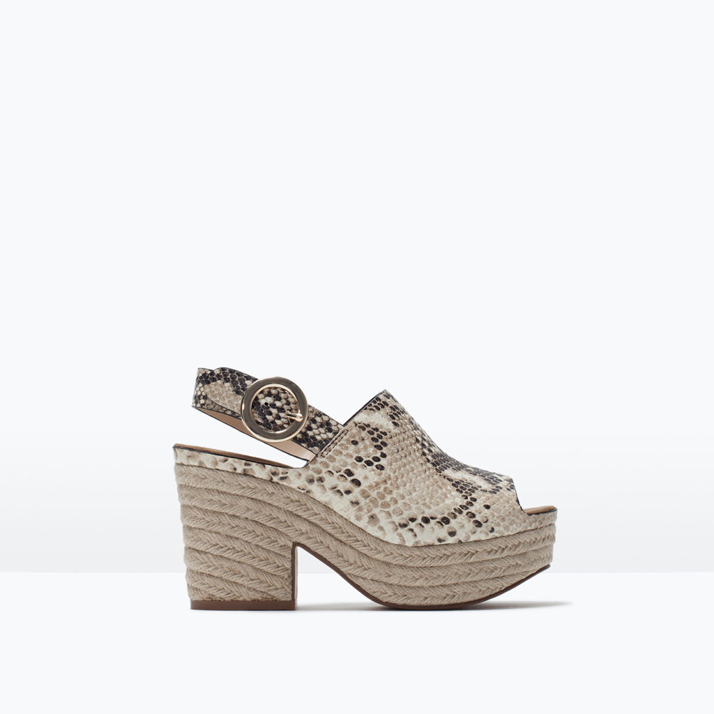 Wedges at Zara