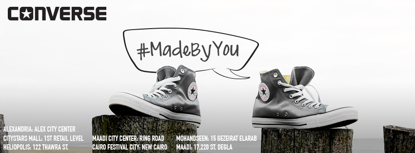 ConverseEgypt #MadeByYou