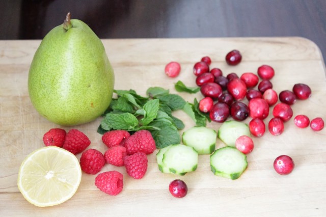 new year detox water