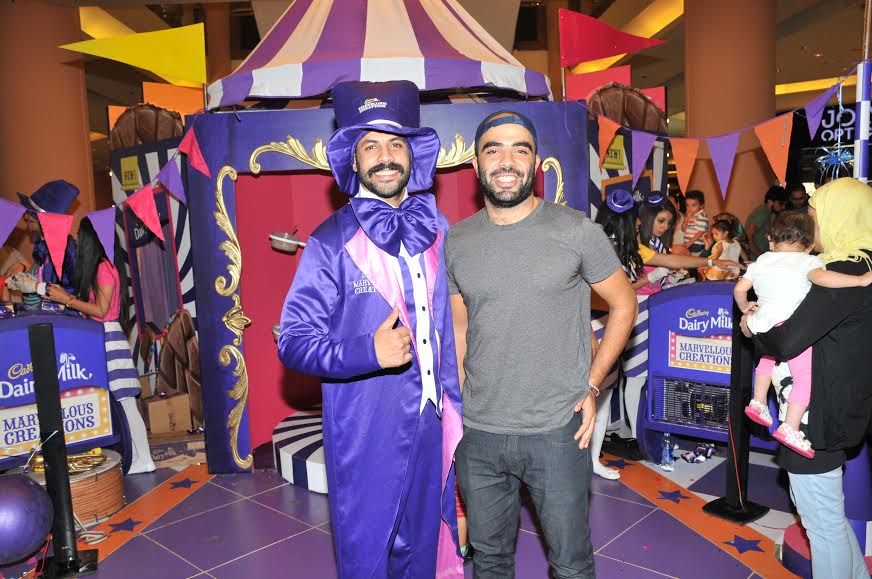 Omar Galal, co-founder of Gazef, at the Marvellous Creations Factory at CityStars last weekend