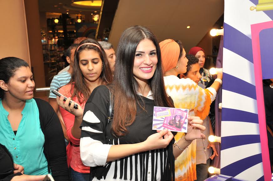 Actress Nisreen Eman at the CityStars Marvellous Creations Factory last weekend.