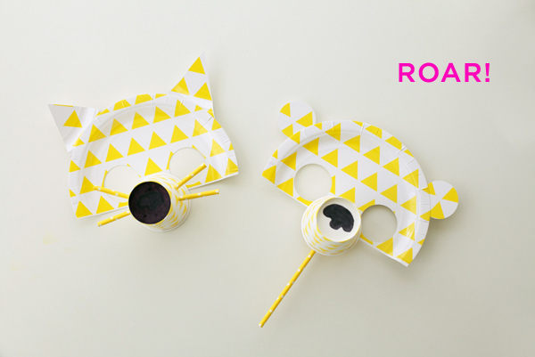 two-paper-masks-roar