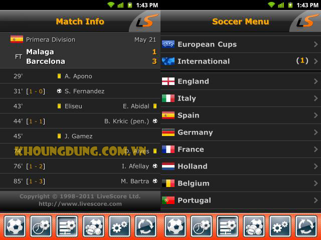 Live Score