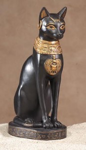 Statue of the Ancient Egyptian cat godess Bastet