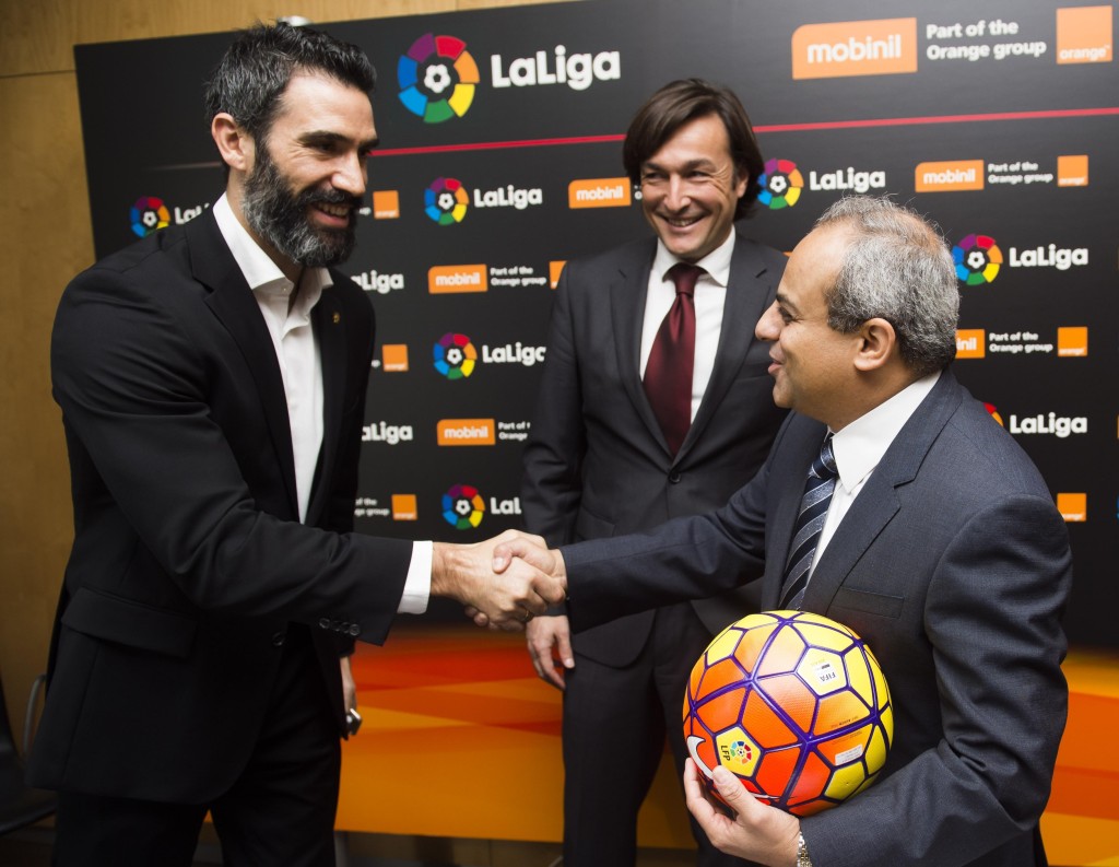 Mobinil and LaLiga Sign Groundbreaking New Partnership