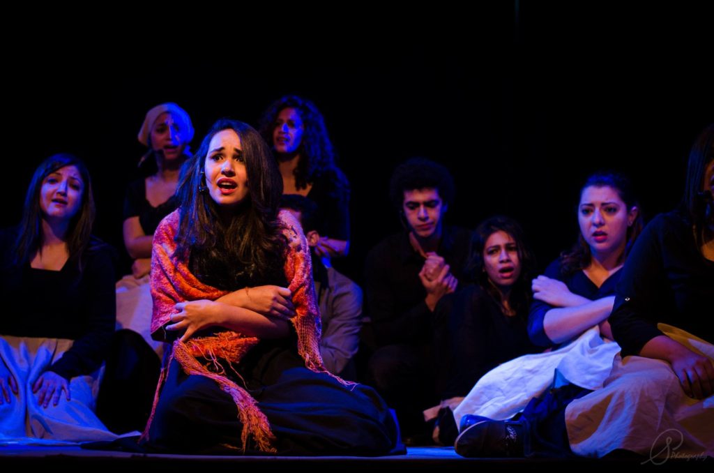 Nadine El Seragy in 'Les Miserables,' Feb. 2014