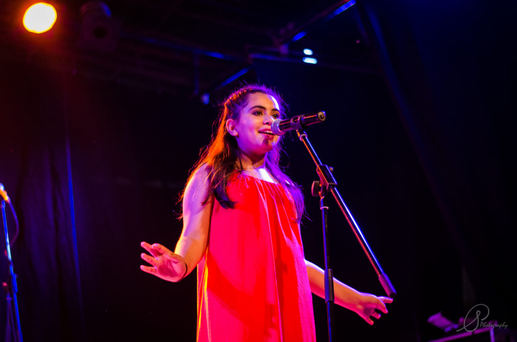 Salma sings her favorite song of the performance, 'Little April Showers' from Bambi