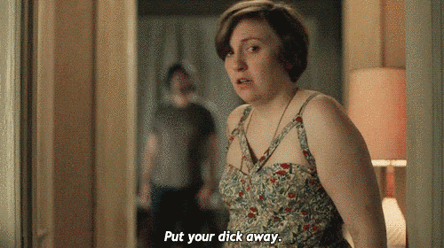 dick away