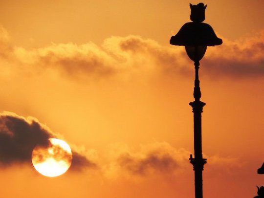 Ramadan sunset in Alexandria, 2010 (Sallie Pisch Photography)