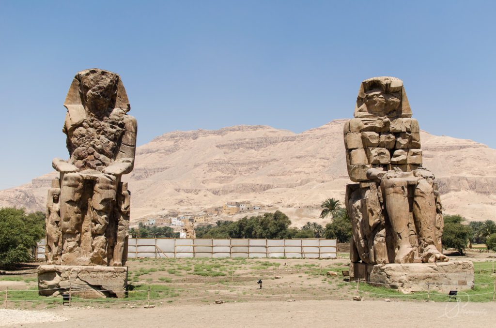 Colossi of Memnon in Luxor