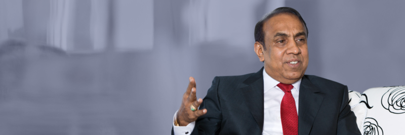 Mr. B. Ravi Pillai, Chairman and Managing Director of RP Group