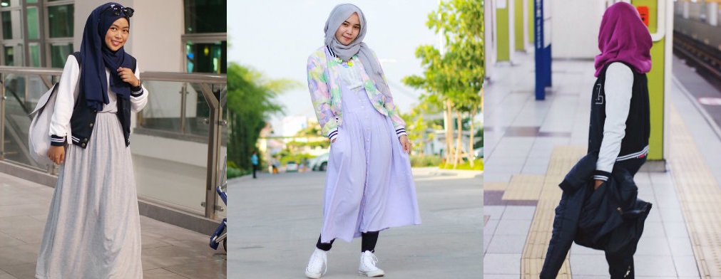 5 Ways of Pulling Off Your Varsity Jacket with a Hijab