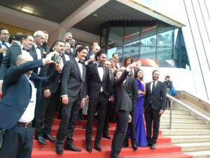 Eshtebak cast and crew at Cannes 2016 (Anicee Gohar/Scoop Empire)