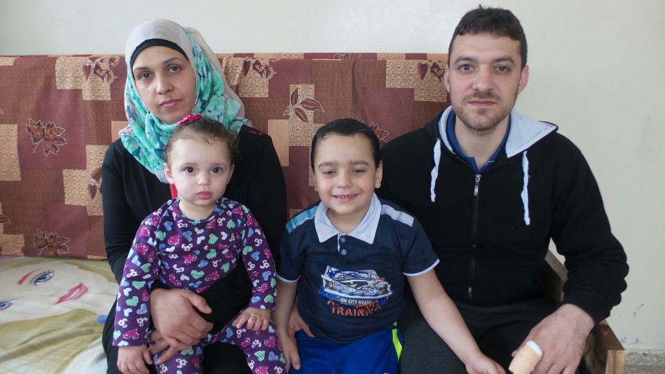 (Palestine Children's Relief Fund) The Shurab family fled from the Yarmouk refugee camp in Damascus. Five-year-old Mahmoud and his one-year-old sister, Fayroz, found refuge in Gaza with their parents. Their father has not secured work and they are in desperate need of funds to help cover living expenses, food, diapers, and clothing. With your donations, we could provide these necessary items for them while giving them a stable home and life.