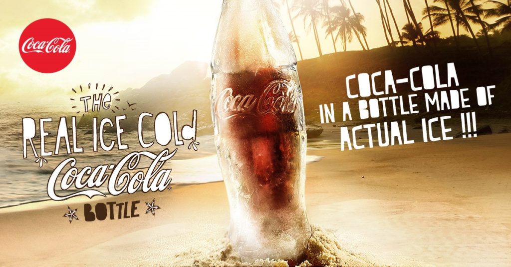 Coca-Cola’s New Bottles Are Made of Actual Ice
