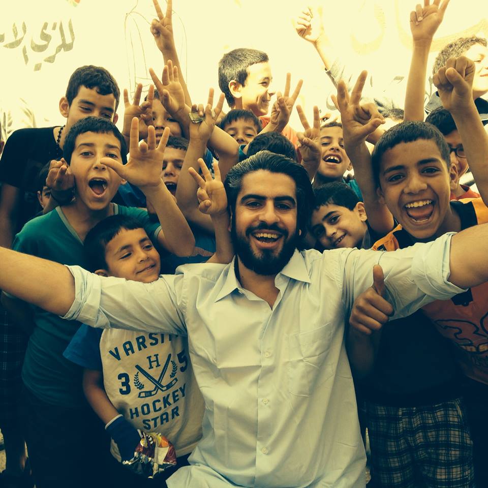 Atheer Adel on set in Palestinian Refugee Camp Via Instagram