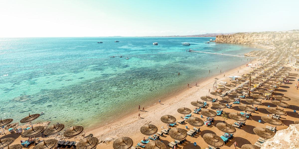 One of the beaches in Sharm El-Sheikh, Via Thomas Cook