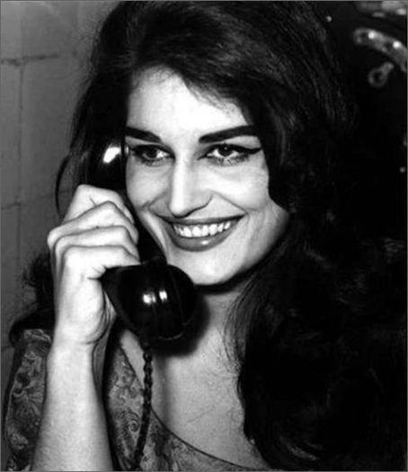 Dalida during 1950s. Via Lipstick League