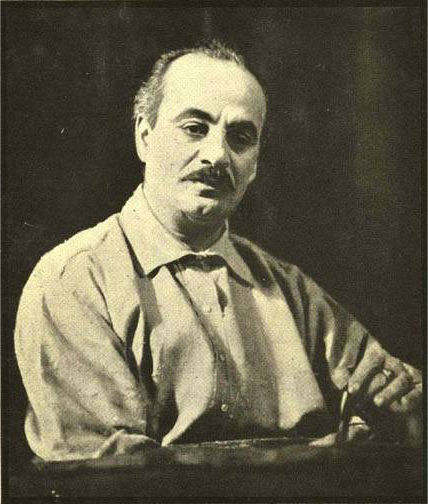 Kahlil Gibran, a Lebanese-American artist, poet, and writer of the New York Pen League. Via Wikpedia