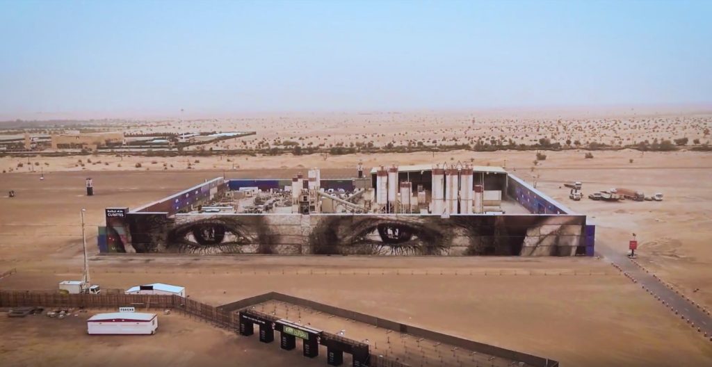 This Artist Just Turned the Dubai Desert into a Work of Art