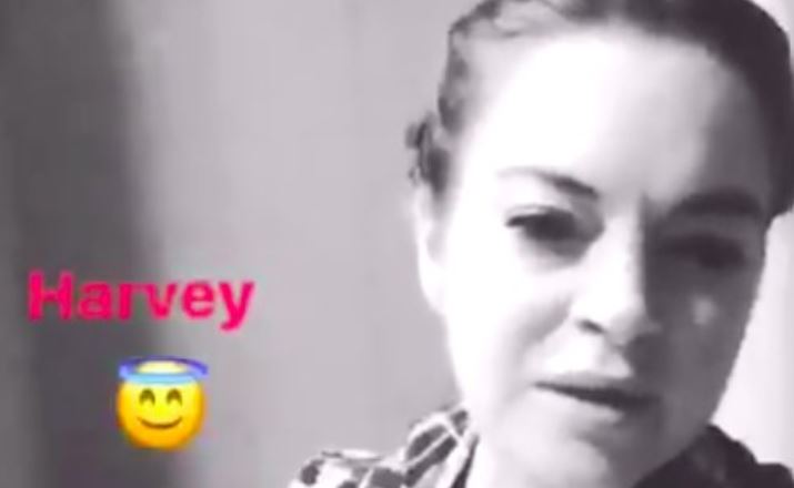 Lindsay Lohan Defends Harvey Weinstein in Instagram Video Filmed in Her Dubai Home